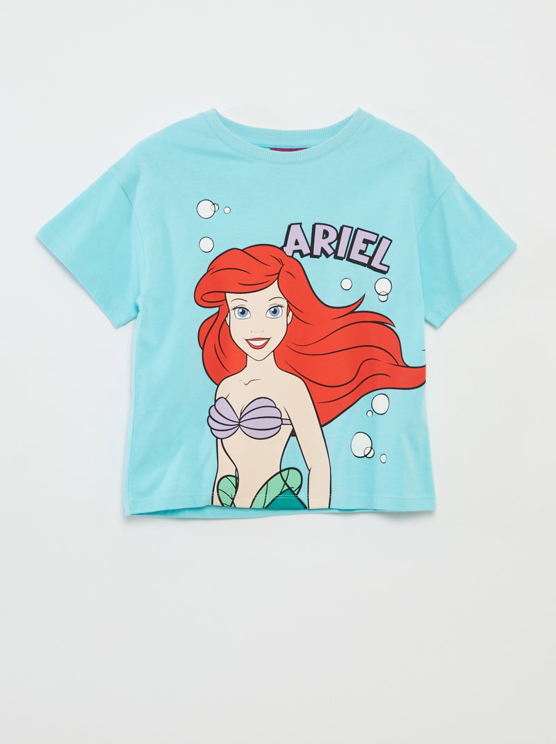 T-shirt 'Ariel' 'Disney' - AZUL - Menina - 5.00€ - Kiabi