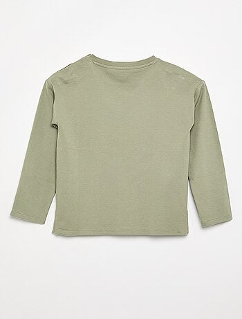 T-shirt às riscas - coleção fácil de vestir
