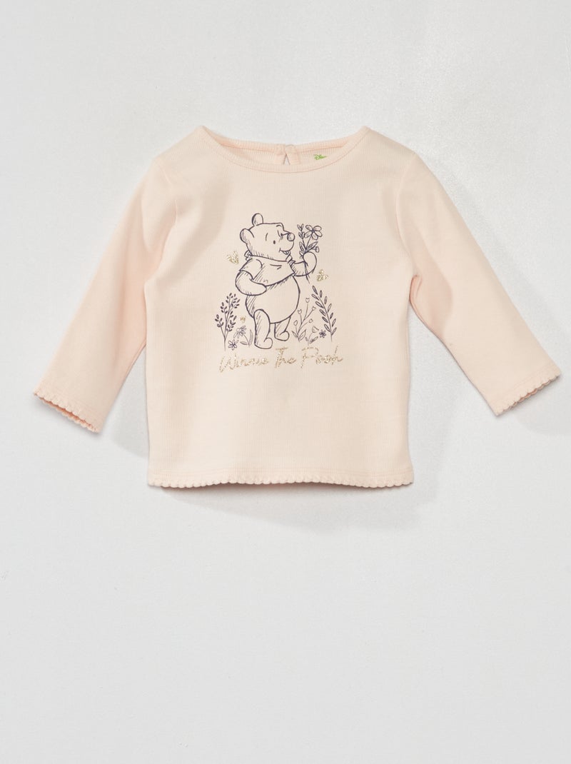 T-shirt às riscas 'Winnie' BRANCO - Kiabi