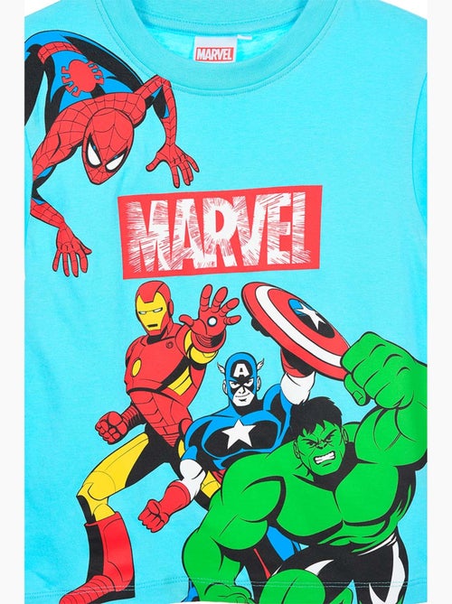T-shirt avengers azul menino | licença oficial - Kiabi T-shirt avengers azul menino | licença oficial - Kiabi