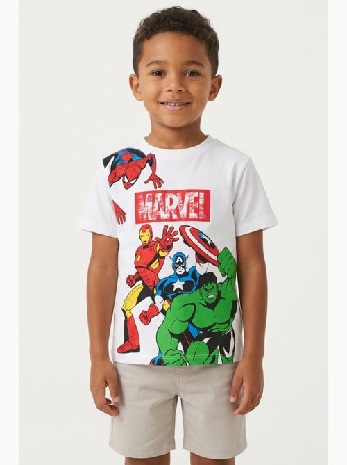 T-shirt avengers branco menino | licença oficial - Kiabi T-shirt avengers branco menino | licença oficial - Kiabi