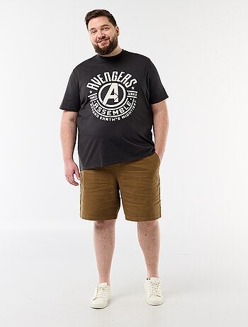 T-shirt 'Avengers' de manga curta