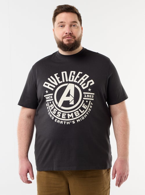 T-shirt 'Avengers' de manga curta - Kiabi