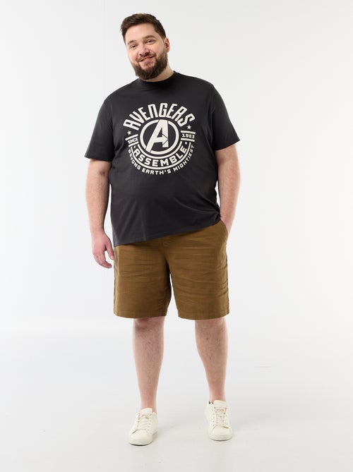 T-shirt 'Avengers' de manga curta - Kiabi