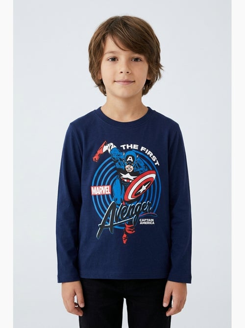 T-shirt avengers menino | licença oficial - Kiabi