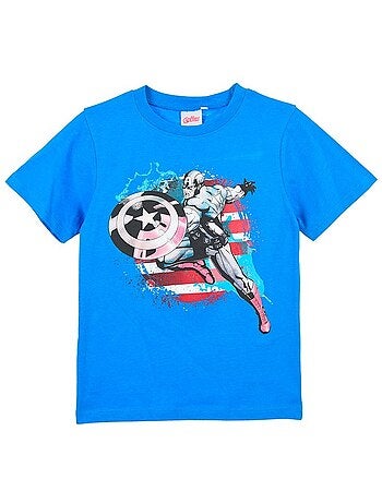 T-shirt avengers menino | licença oficial