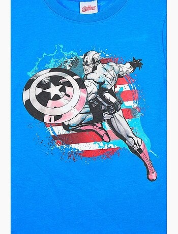 T-shirt avengers menino | licença oficial