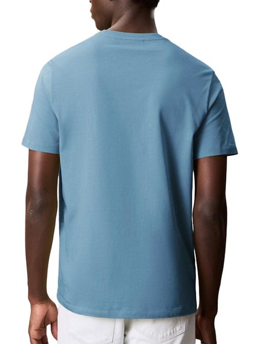 T-shirt Azul Claro Calvin Klein Smooth para Homem - Kiabi T-shirt Azul Claro Calvin Klein Smooth para Homem - Kiabi