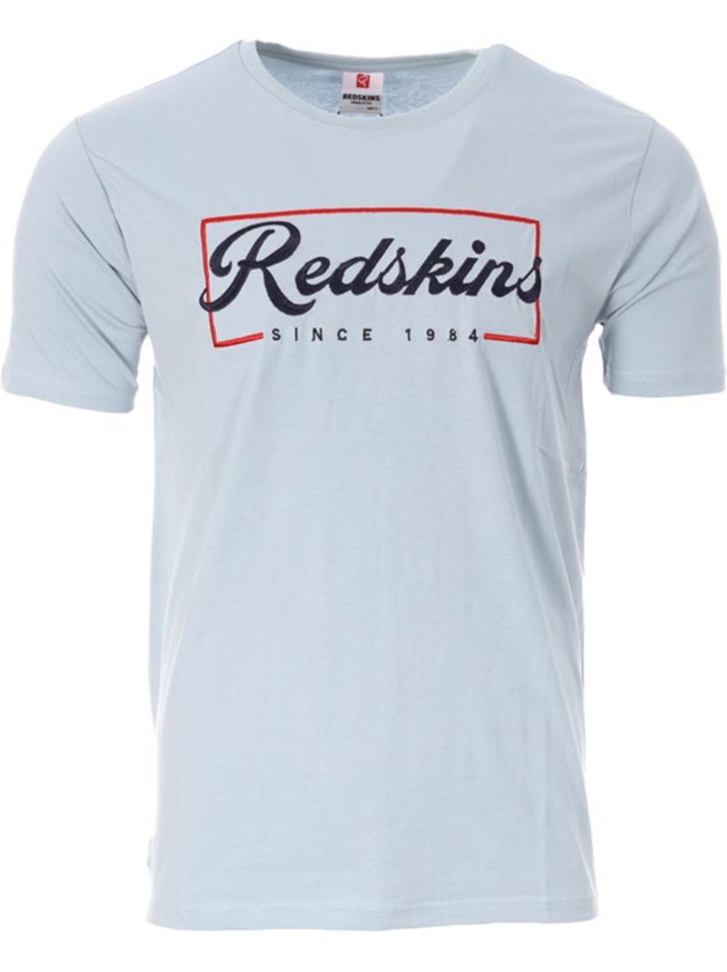 T-shirt azul claro para homem redskins ts6074 Azul - Kiabi