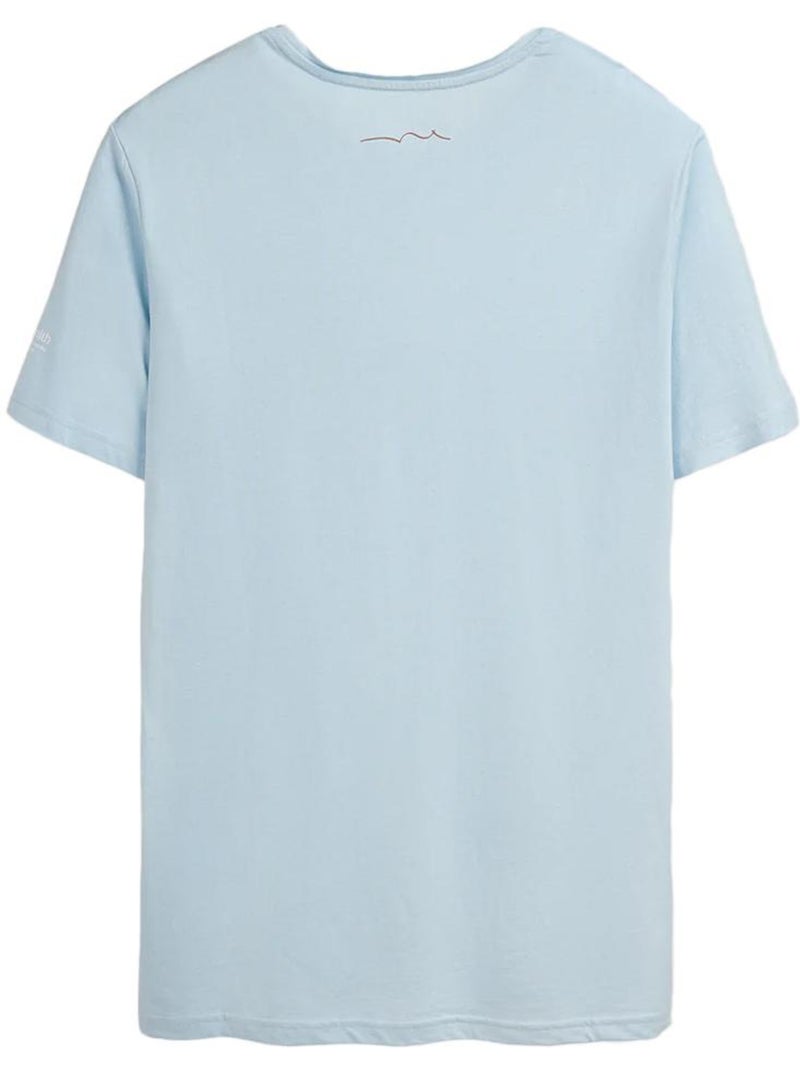 T-shirt azul claro para homem teddy smith t-geo Azul - Kiabi