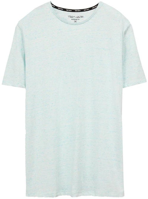 T-shirt Azul-Esverdeado para Homem Teddy Smith Algodão - Kiabi
