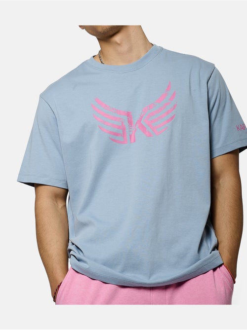 T-shirt Azul Kaporal Jack para Homem - Kiabi