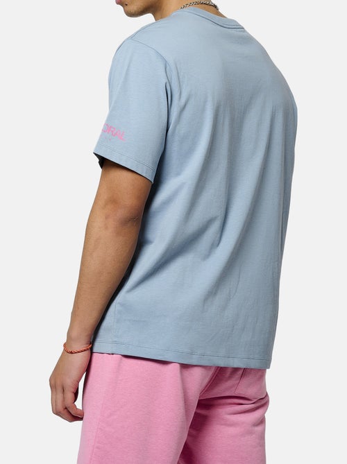 T-shirt Azul Kaporal Jack para Homem - Kiabi