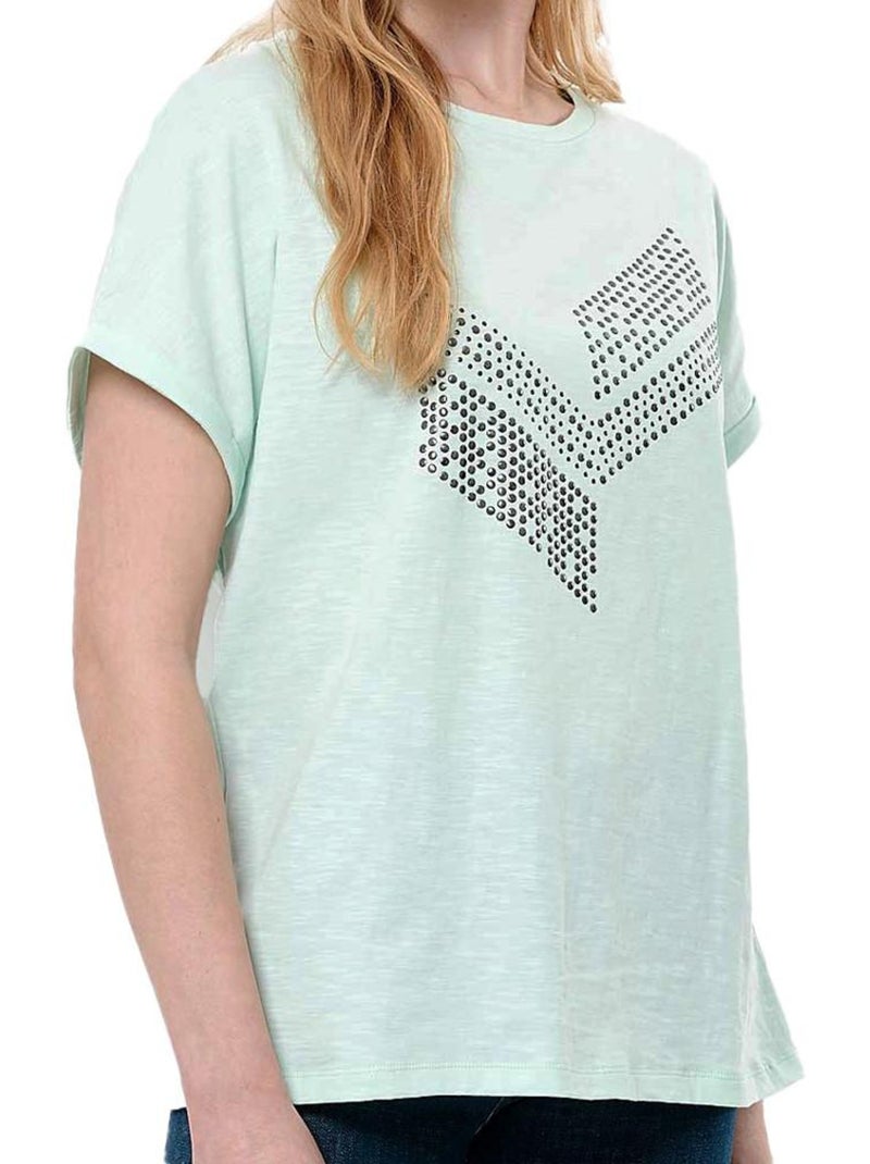 T-shirt Azul Kaporal Joulie para Mulher Azul - Kiabi