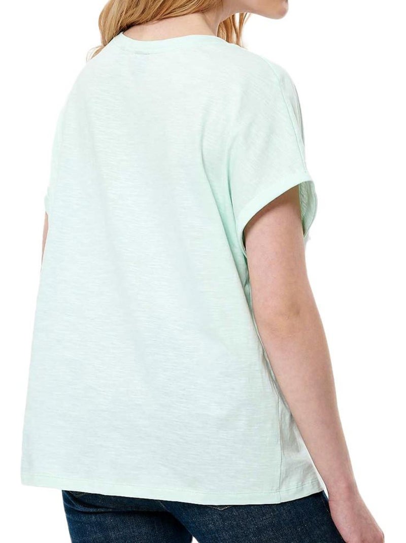 T-shirt Azul Kaporal Joulie para Mulher Azul - Kiabi