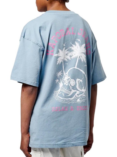 T-Shirt Azul Kaporal Omis para Rapaz - Kiabi T-Shirt Azul Kaporal Omis para Rapaz - Kiabi