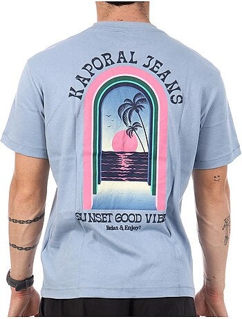 T-shirt Azul Kaporal TYGAE para Homem