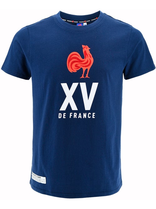 T-shirt azul-marinho seleção francesa de râguebi ? Coleção serge ? Licença oficial ffr - Kiabi T-shirt azul-marinho seleção francesa de râguebi ? Coleção serge ? Licença oficial ffr - Kiabi