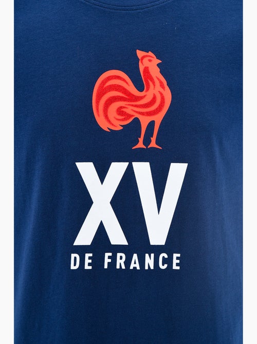 T-shirt azul-marinho seleção francesa de râguebi ? Coleção serge ? Licença oficial ffr - Kiabi T-shirt azul-marinho seleção francesa de râguebi ? Coleção serge ? Licença oficial ffr - Kiabi