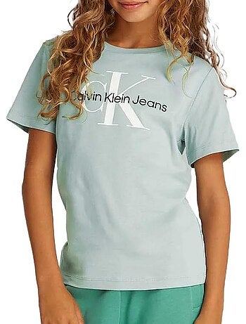 T-Shirt Azul Menina Calvin Klein Jeans IU0IU00676