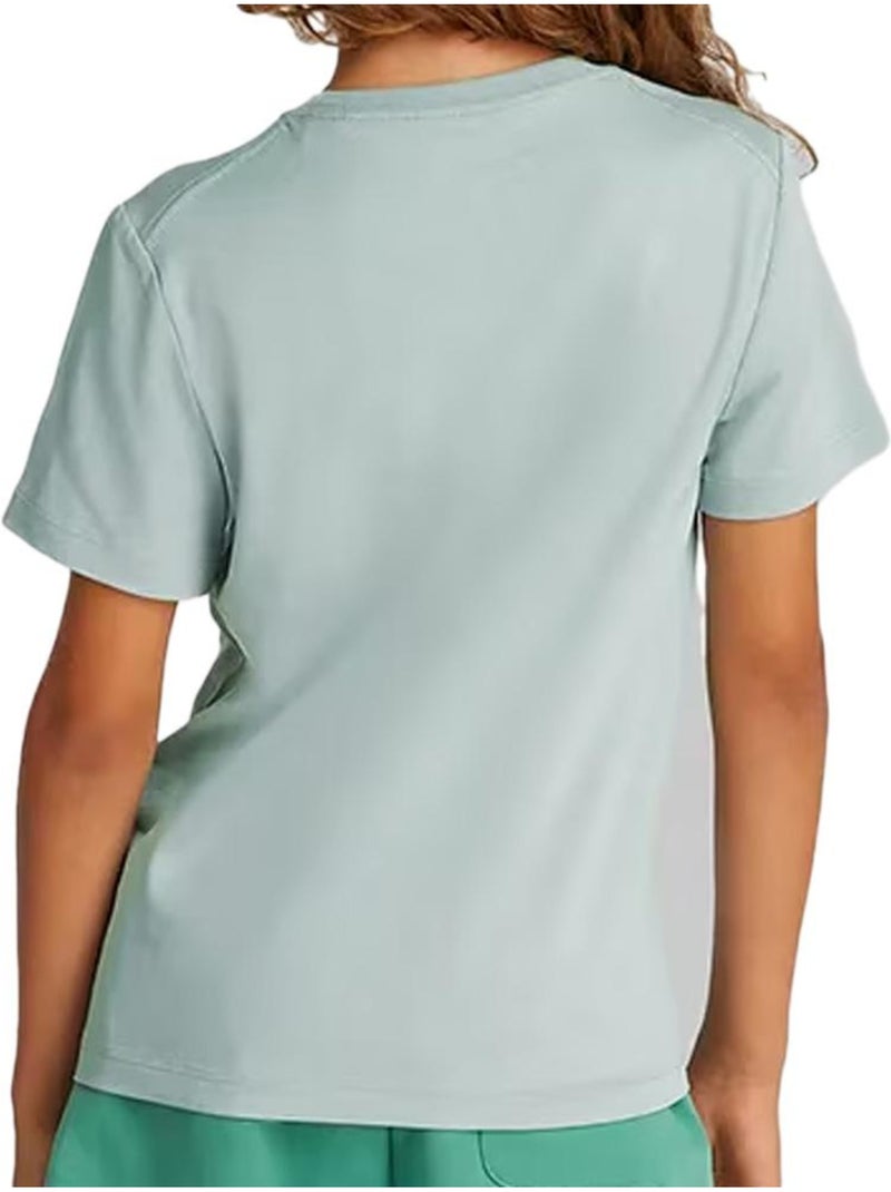T-Shirt Azul Menina Calvin Klein Jeans IU0IU00676 Azul - Kiabi