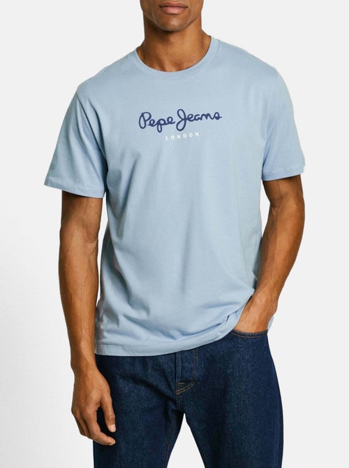 T-shirt Azul para Homem Pepe Jeans 508208 - Kiabi T-shirt Azul para Homem Pepe Jeans 508208 - Kiabi