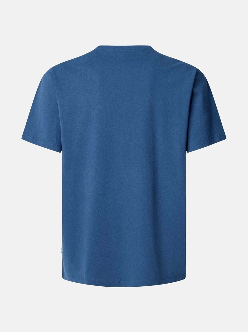 T-shirt Azul para Homem Pepe Jeans Connor Azul - Kiabi