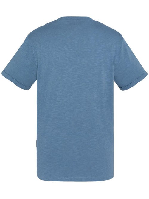 T-Shirt Azul para Homem Schott TSKEA1 - Kiabi