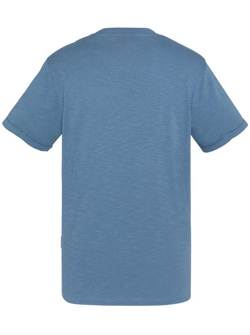 T-Shirt Azul para Homem Schott TSKEA1 Azul - Kiabi
