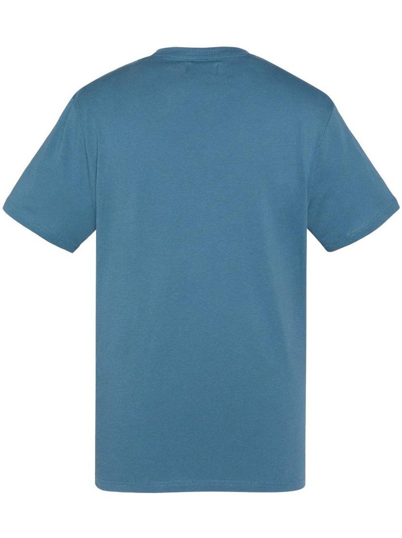 T-shirt Azul para Homem Schott TSUSTOUR Azul - Kiabi