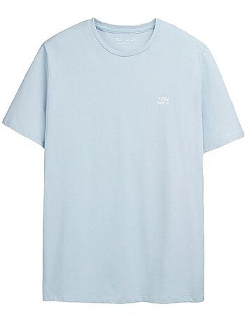 T-shirt Azul para Homem Teddy Smith Total