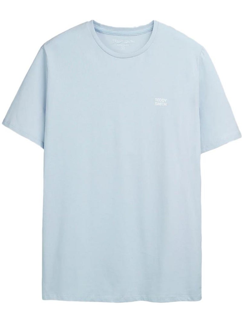 T-shirt Azul para Homem Teddy Smith Total Azul - Kiabi