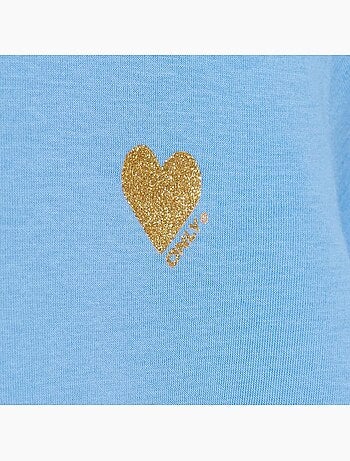 T-shirt Azul para Menina Kids Only Kita
