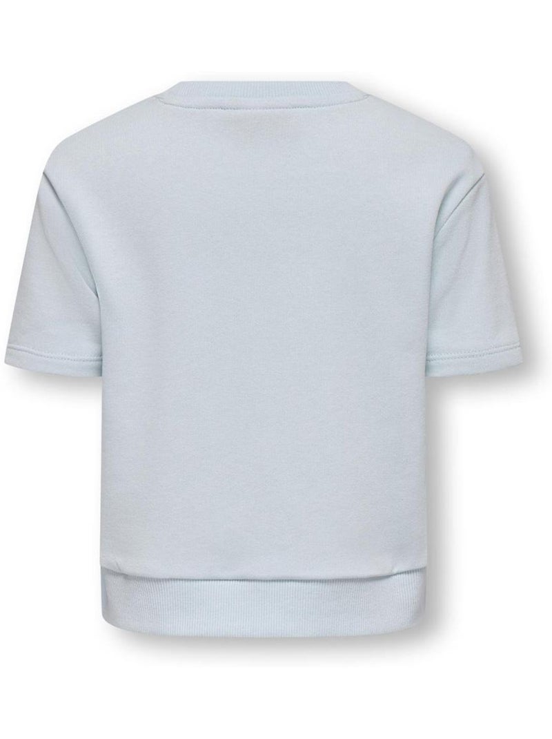 T-Shirt Azul para Menina Kids ONLY Kmgsolina Azul - Kiabi