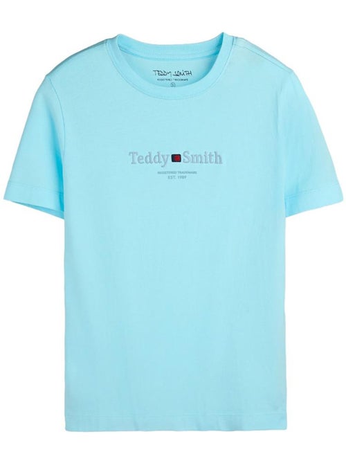 T-shirt azul para menino teddy smith tim - Kiabi T-shirt azul para menino teddy smith tim - Kiabi