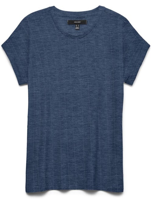 T-shirt Azul para Mulher Vero Moda Brian - Kiabi T-shirt Azul para Mulher Vero Moda Brian - Kiabi