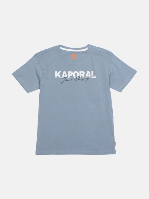 T-shirt Azul para Rapaz Kaporal Orico ORICO25EB11 - Kiabi T-shirt Azul para Rapaz Kaporal Orico ORICO25EB11 - Kiabi