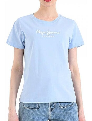 T-shirt Pepe Jeans para Mulher Azul Marinho