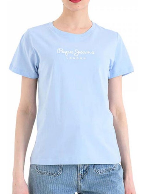 T-shirt Azul Pepe Jeans para Mulher - Kiabi T-shirt Azul Pepe Jeans para Mulher - Kiabi