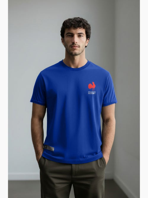 T-shirt azul seleção francesa de râguebi ? Coleção antoine ? Licença oficial ffr - Kiabi T-shirt azul seleção francesa de râguebi ? Coleção antoine ? Licença oficial ffr - Kiabi