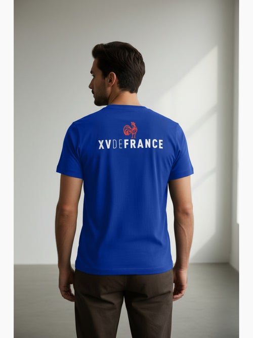 T-shirt azul seleção francesa de râguebi ? Coleção antoine ? Licença oficial ffr - Kiabi T-shirt azul seleção francesa de râguebi ? Coleção antoine ? Licença oficial ffr - Kiabi
