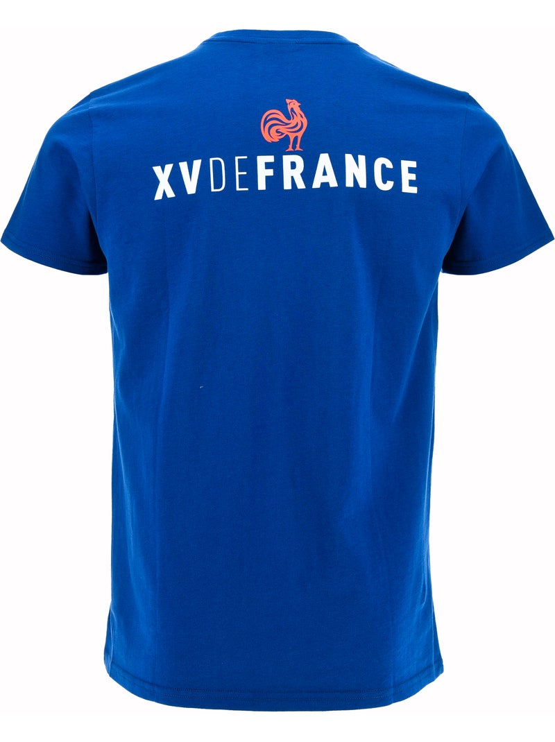 T-shirt azul seleção francesa de râguebi ? Coleção antoine ? Licença oficial ffr Azul - Kiabi