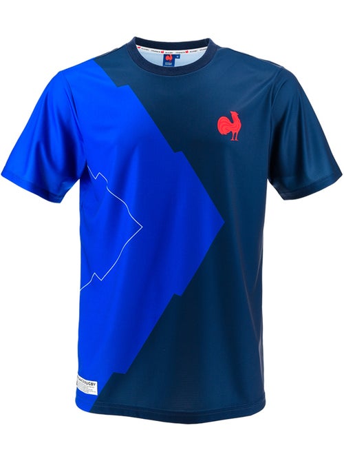 T-shirt azul seleção francesa de râguebi ? Coleção philippe ? Licença oficial ffr - Kiabi T-shirt azul seleção francesa de râguebi ? Coleção philippe ? Licença oficial ffr - Kiabi