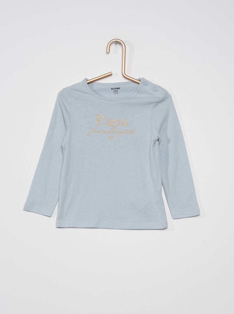 T-shirt AZUL - Kiabi