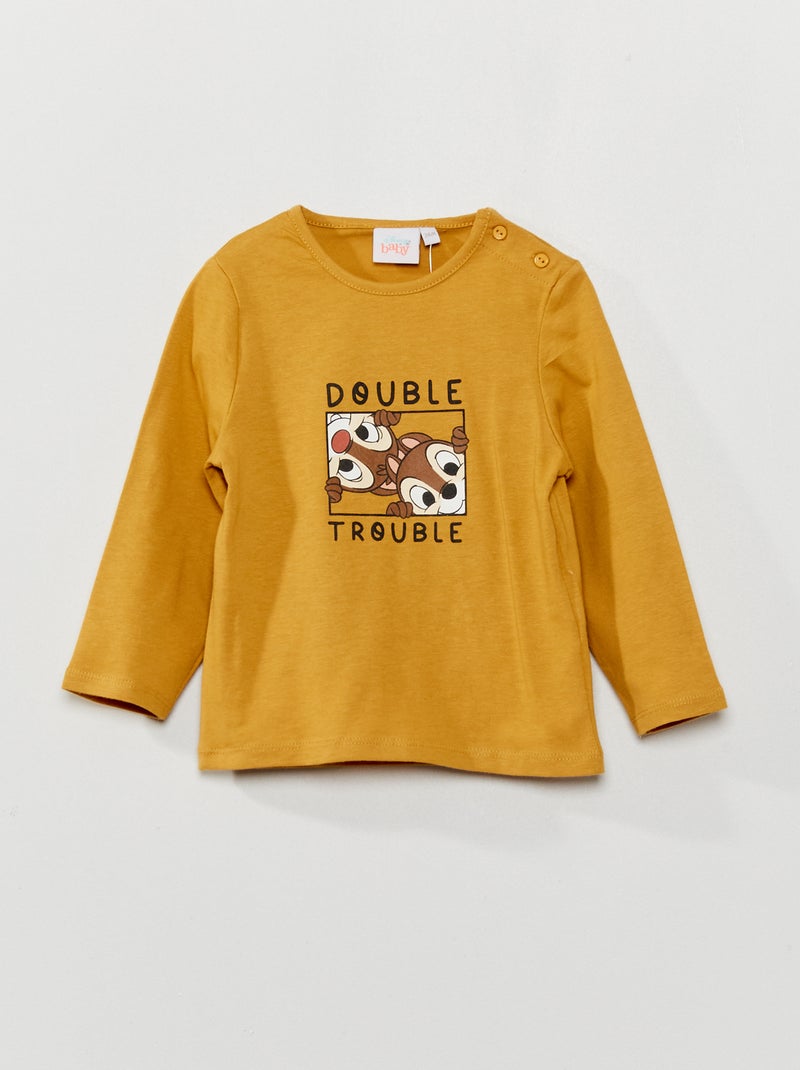 T-shirt 'Baby Disney' gola redonda AMARELO - Kiabi