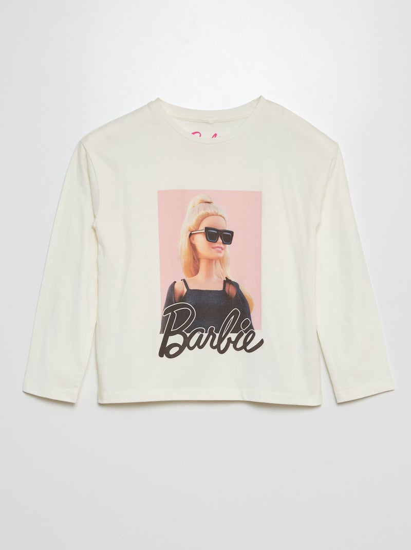 T-shirt 'Barbie' de manga curta Branco - Kiabi