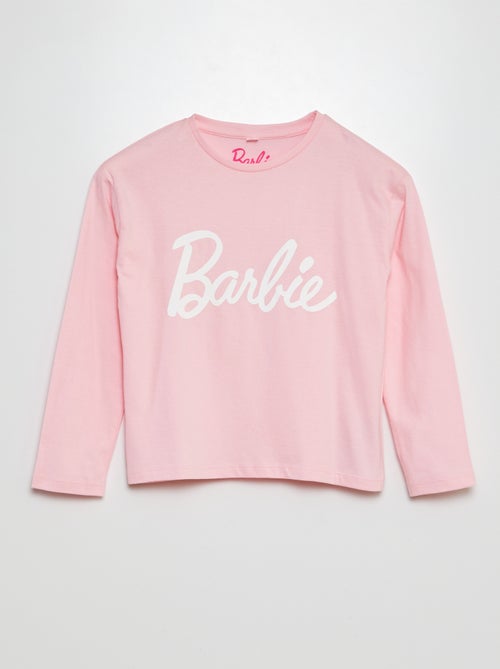 T-shirt 'Barbie' de manga curta - Kiabi