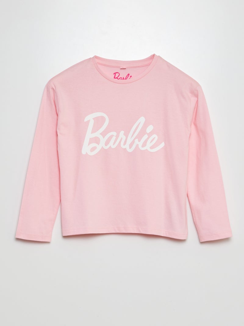 T-shirt 'Barbie' de manga curta ROSA - Kiabi