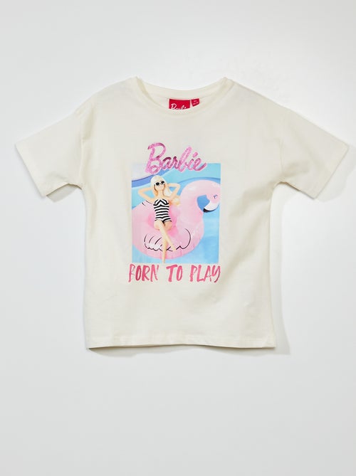 T-shirt Barbie em jersey - Kiabi
