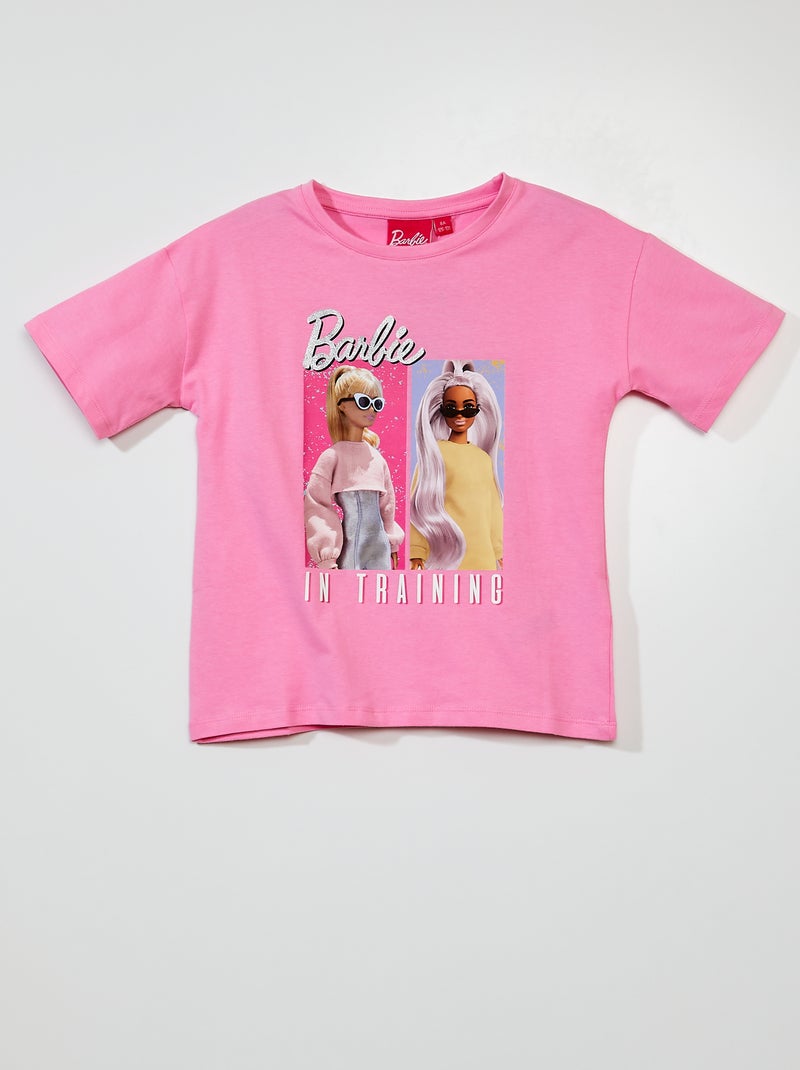 T-shirt Barbie em jersey ROSA - Kiabi